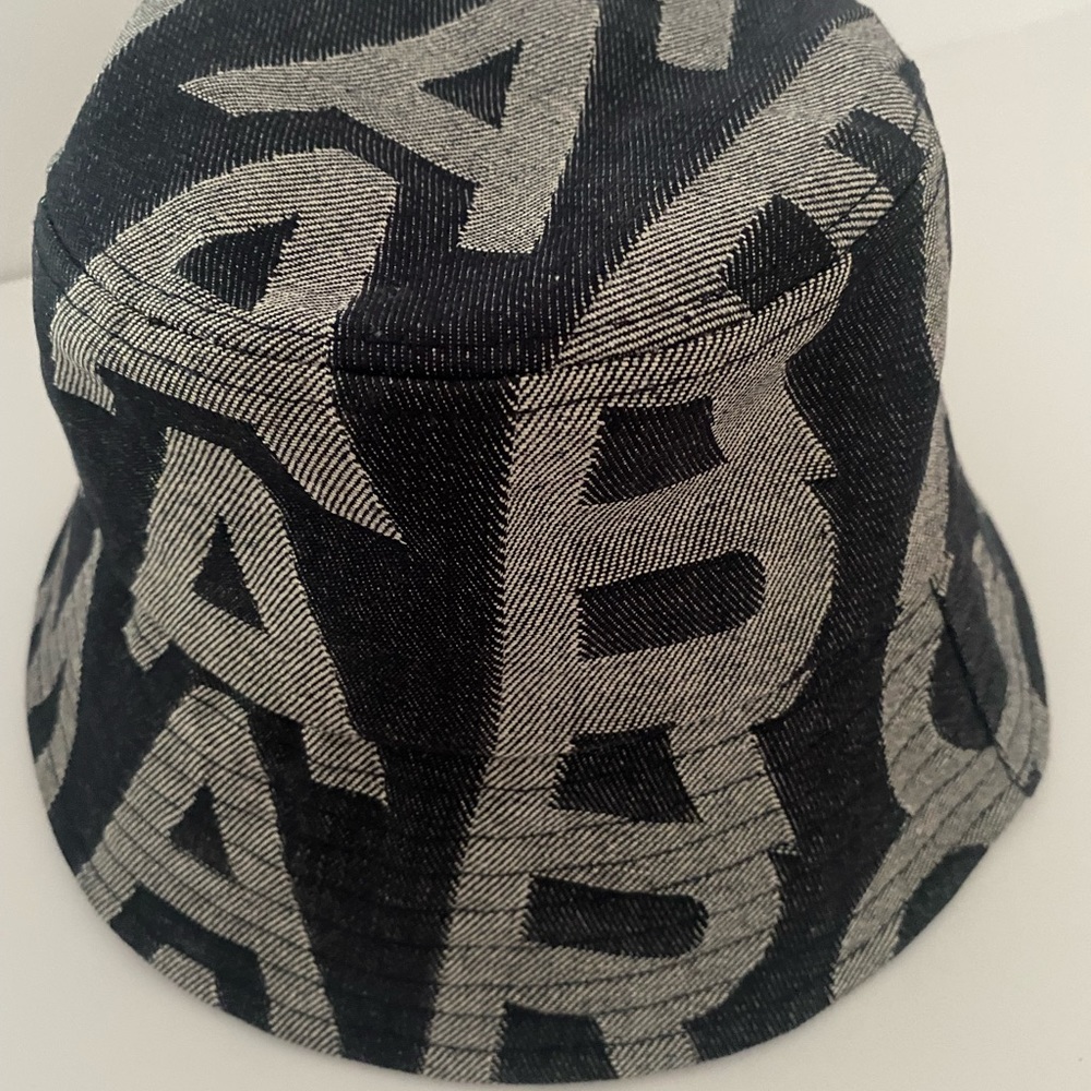 Marc Jacobs Monogram Denim Bucket Hat